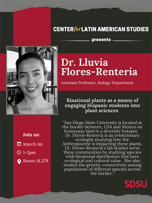 Binational plants as a means of engaging Hispanic students into plant science